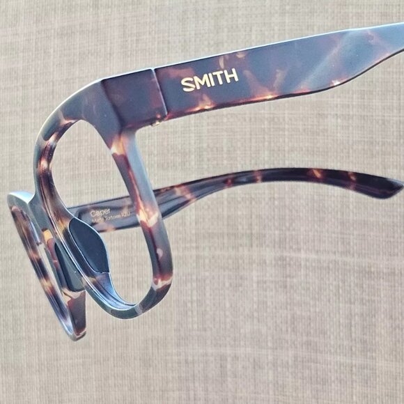 Smith Men Eyeglasses Frame Caper Glasses Matte Tortoise RZU 53[]19 145 Frame - Picture 6 of 13